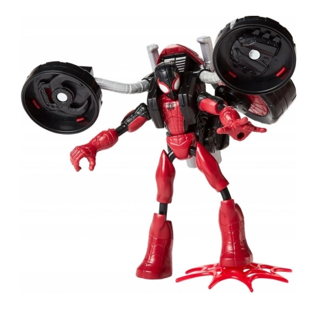 SPIDERMAN Bend and Flex Motocykl 2w1 Figurka 15 cm